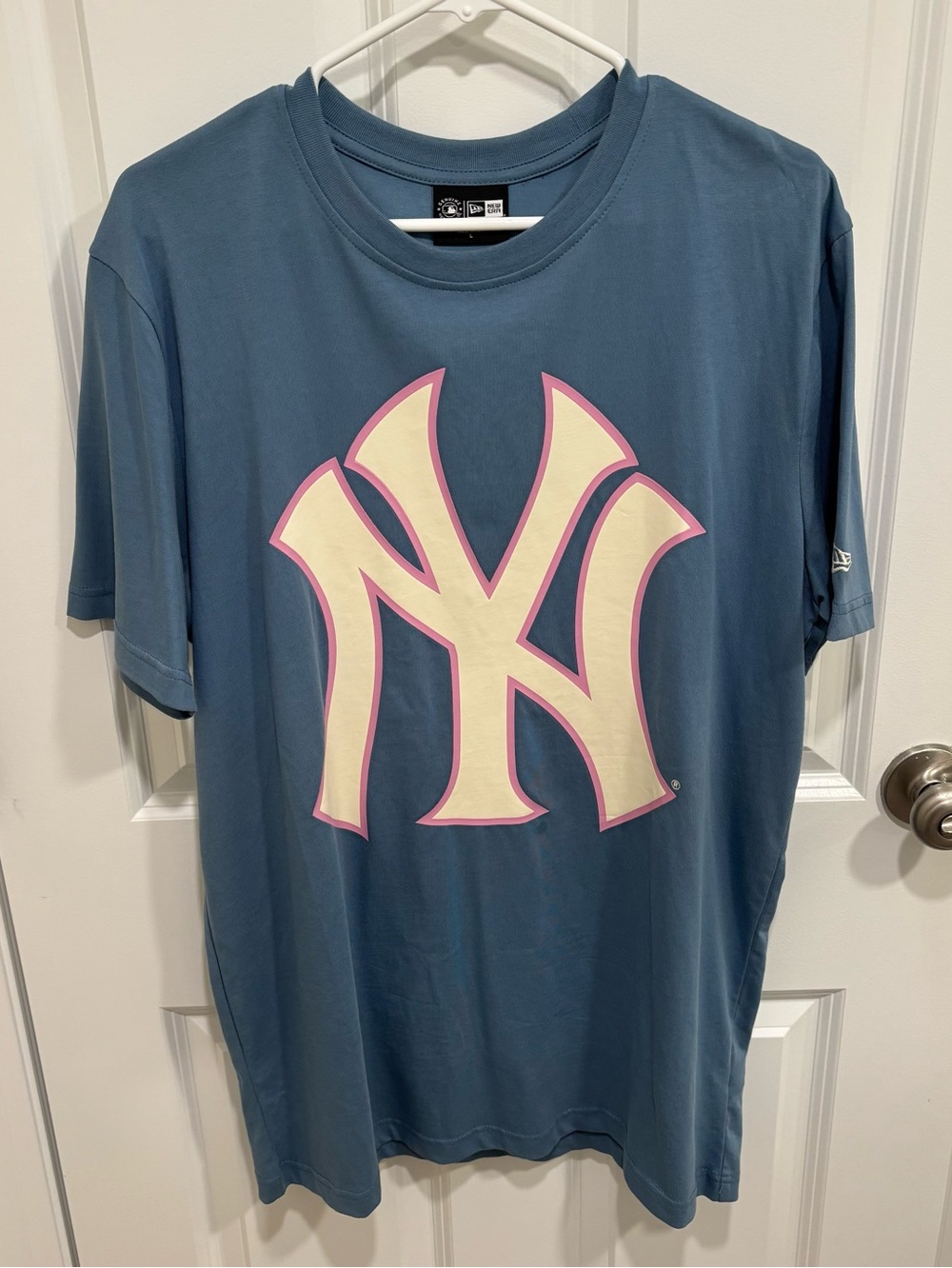 New Era 2024 Spring New York Yankees Jumbo Logo T-Shirt Men’s U.S. Large